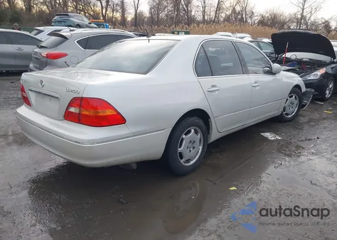 2002 Lexus Ls 430 from USA, damaged, VIN JTHBN30F320053809